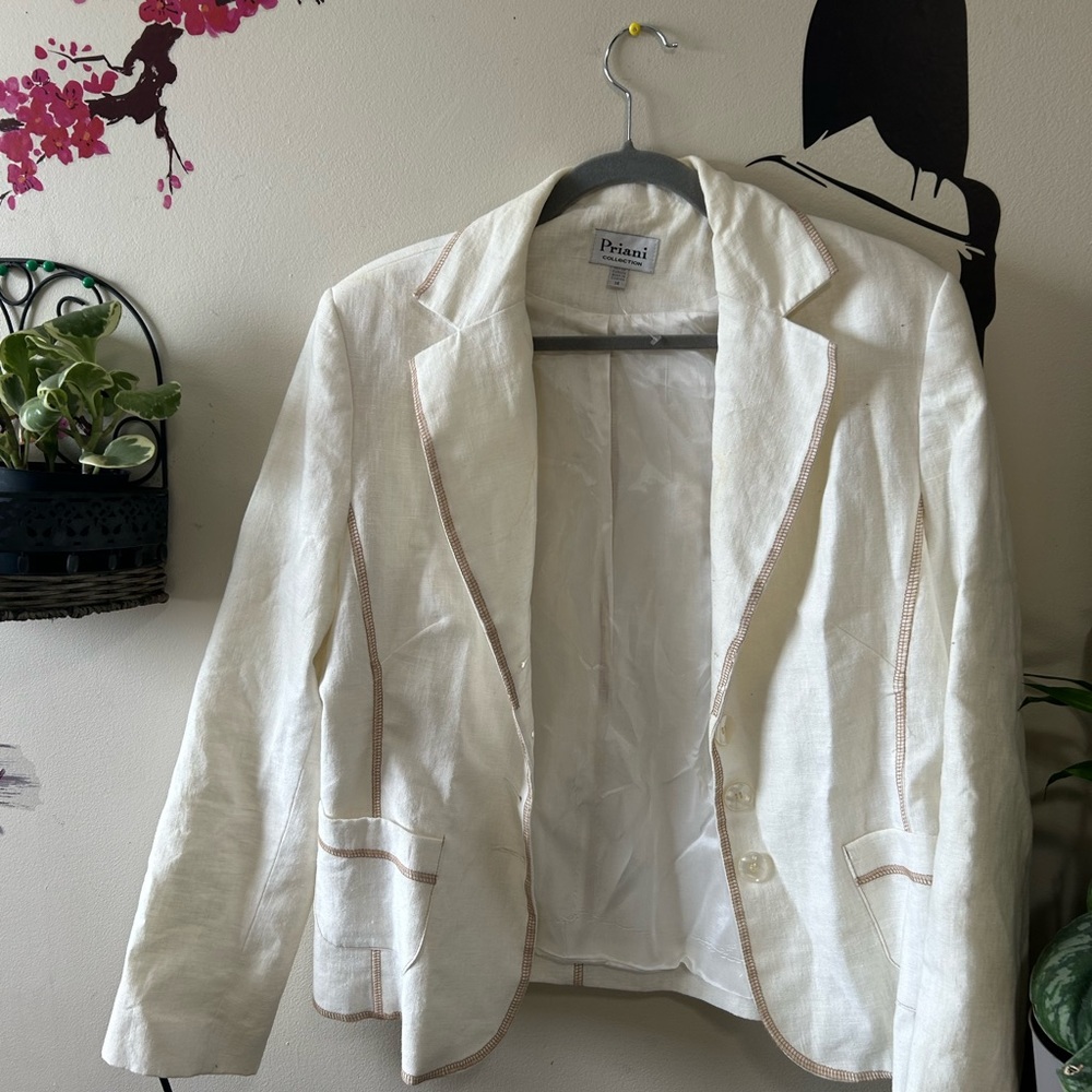Cream Blazer
